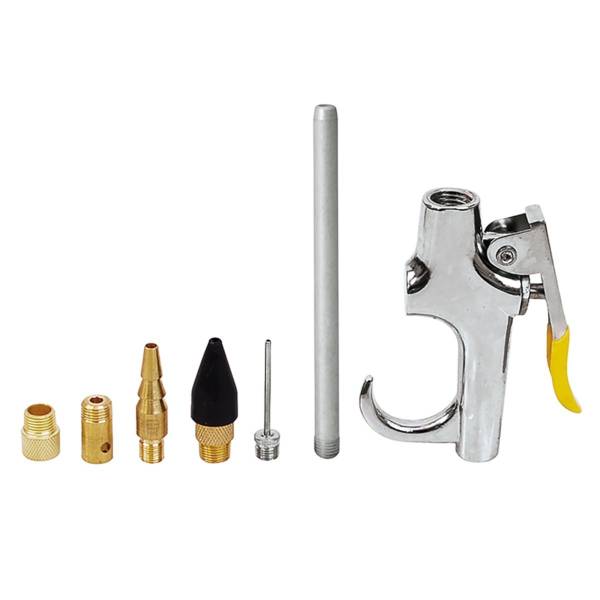 232755 Juego pistola soplete con 7 boquillas Surtek