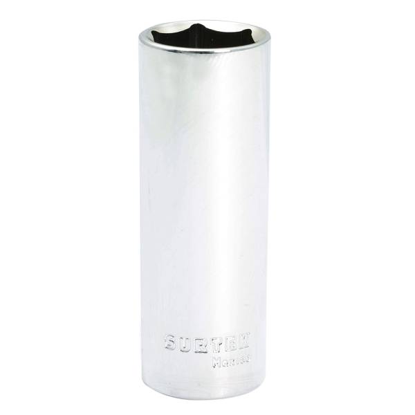 232811 Dado largo cuadro 1/2" hexagonal standard 5/8" Surtek