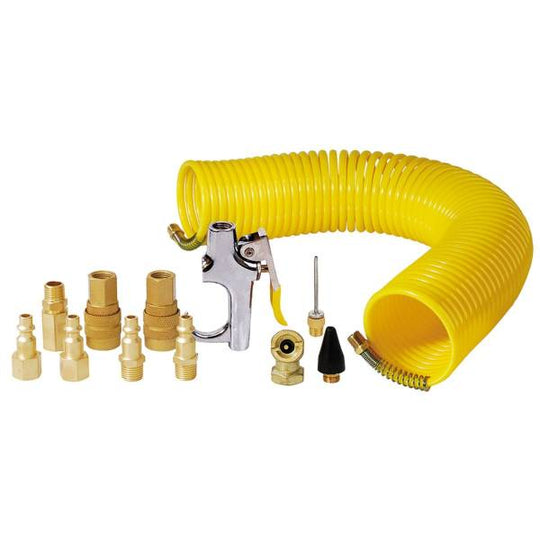 232850 Juego 14 accesorios neumaticos (limpieza) Surtek