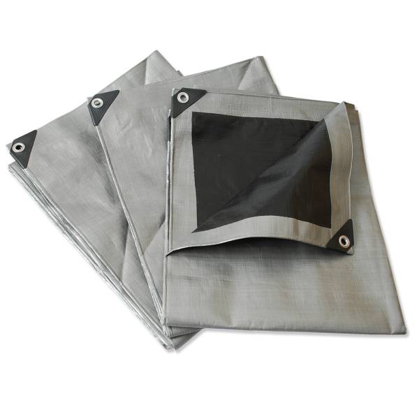 233199 Lona uso medio espesor .25mm 4 x 5mt gris Surtek