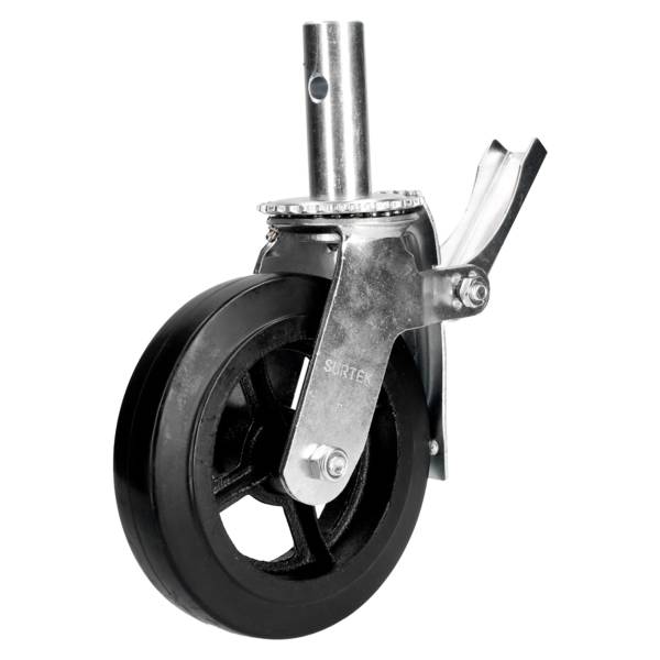 233512 Rodaja hule 8" para andamio con freno Surtek