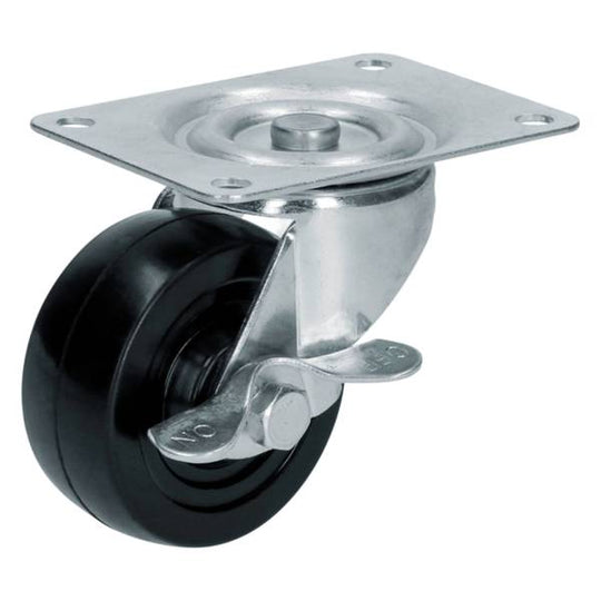 233556 Rodaja hule 3" placa giratoria con freno Surtek