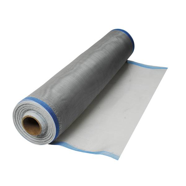 233935 Malla mosquitera plastica 0.75 x 30m gris Surtek