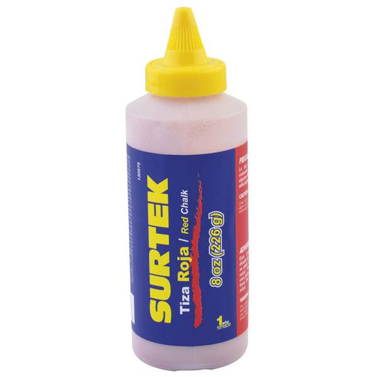 234014 Gis para tiralineas rojo 8oz 130575 Surtek