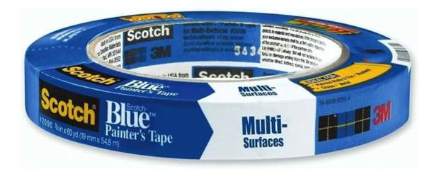 234278 Cinta masking tape 3/4" x 55mts para pintor 2090 3M