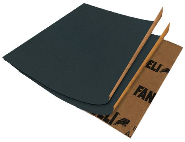 234432 Lija negra agua B-99 grado 1000 9" x 11" con 25 pz Fandeli