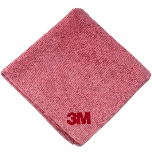 234476 Toalla de microfibra 36 x 36 cm rosa bolsa con 10 pz Scotch-Brite 3M