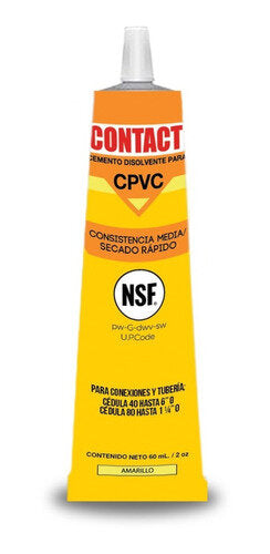 234574 Pegamento para CPVC 060ml en tubo 227 Contact