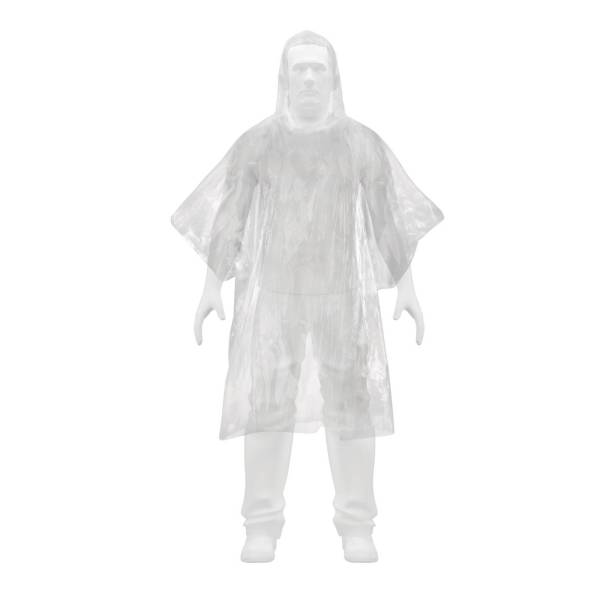 234662 Poncho con capucha transparente unitalla desechable Pretul