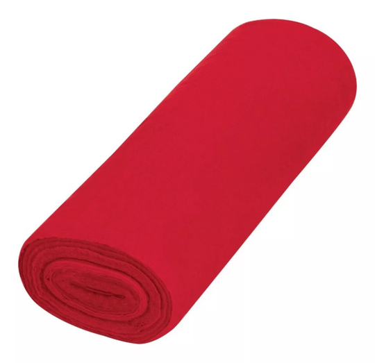 234692 Franela lisa 0.50 x 25mts roja Sinerco