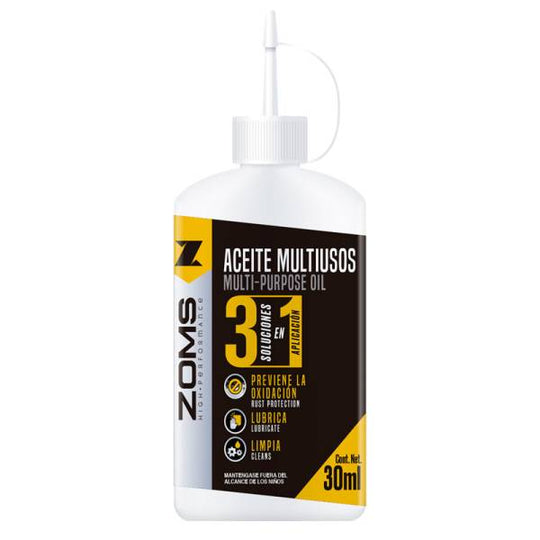 235024 Aceite multiusos 3 en 1 030ml Zoms