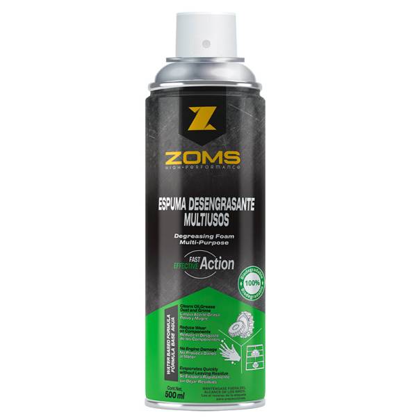 235025 Desengrasante espuma 500ml Zoms