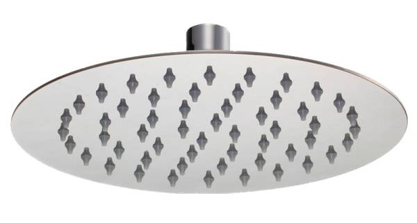 235450 Regadera sin brazo redonda 06" acero inoxidable cromada REGSSV6R Vianti