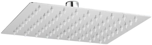 235452 Regadera sin brazo cuadrada 08" acero inoxidable cromada REGSSV8C Vianti