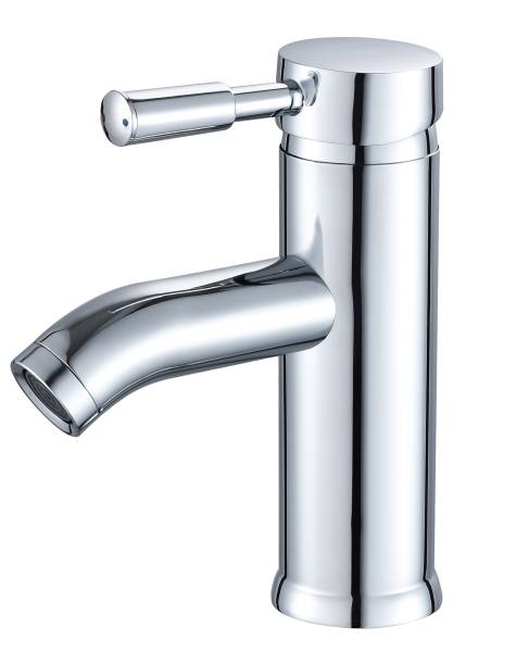 235457 Mezcladora monomando lavabo laton tipo standard maneral palanca cromada MLMZ002 Vianti