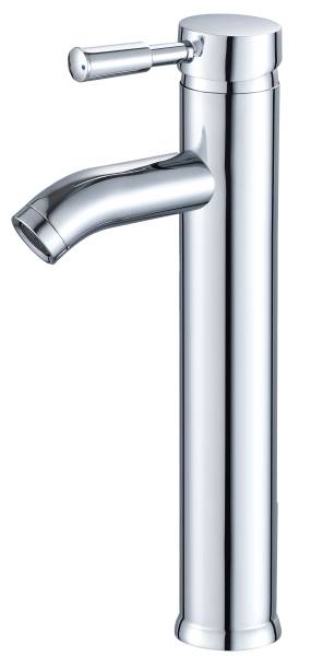 235458 Mezcladora monomando lavabo laton tipo standard maneral palanca cromada MLMZ003 Vianti