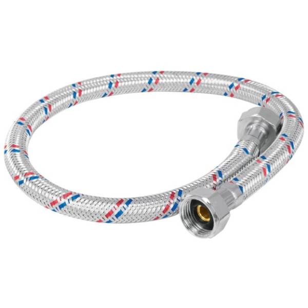 235650 Manguera para lavabo y fregadero aluminio 013 1/2 x 1/2 100cm MAF1212100 Vianti