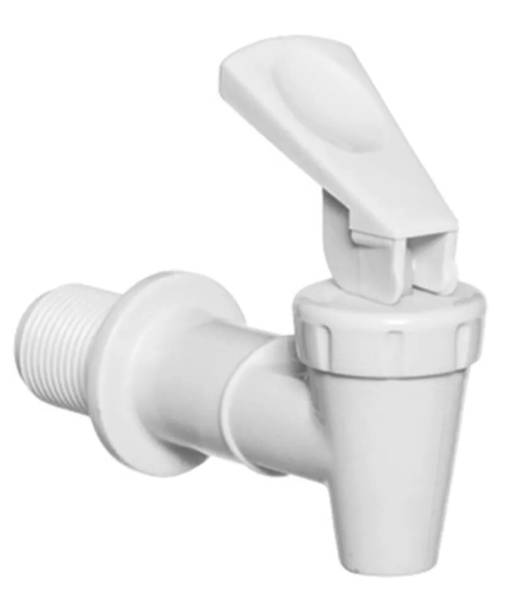 235929 Valvula para portagarrafon de agua macho 3/4" blanc AFR3 Tricorp TRICORP