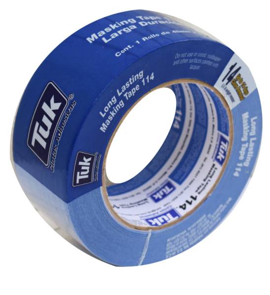 235990 Cinta masking tape 2" x 50m para pintor Azul 114 Tuk