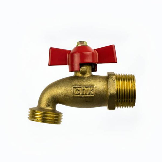 236152 Llave manguera 013mm 1/2" laton satinado 1/4 vuelta CNX