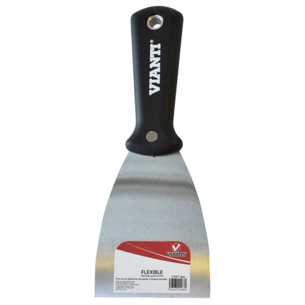 237186 Espatula flexible acero 050mm 2" mango de plastico Vianti