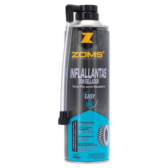 237200 Sellador e inflador llantas coche 340gr AZF340 Zoms