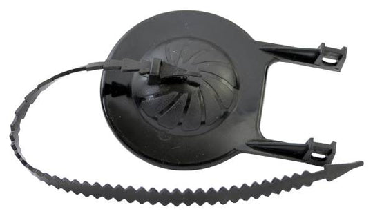 238003 Pera sapo 2" plastica negra con cadena plastica econ PB6026 Coflex