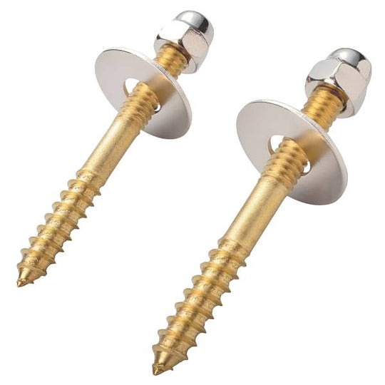 238332 Tornillo acoplar para sanitario acero tropicalizado con 2pz 1/4" x 89mm Vianti