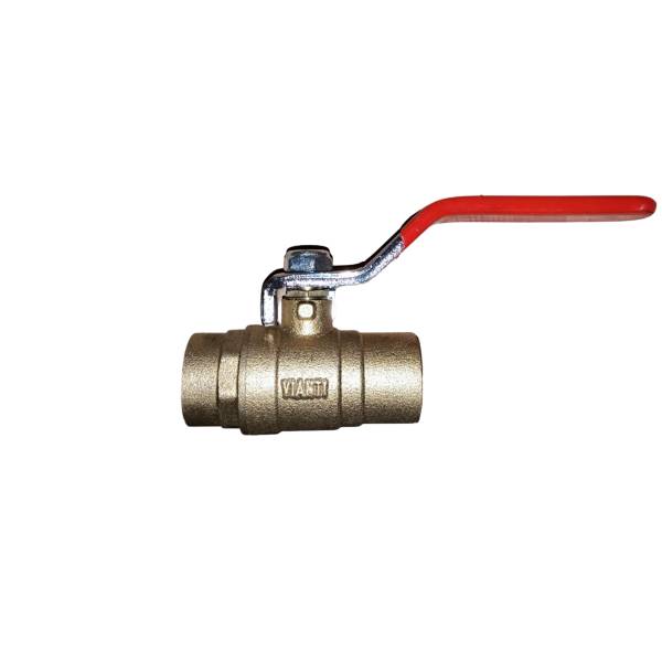 238350 Valvula esfera soldable 013mm 1/2" laton 200lbs Vianti VIANTI