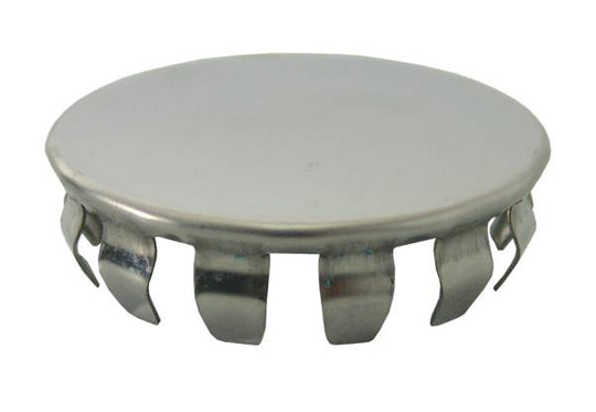 238486 Cubretaladro redondo liso de acero inoxidable cromada a presion PLA101 Coflex