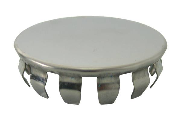238486 Cubretaladro redondo liso de acero inoxidable cromada a presion PLA101 Coflex