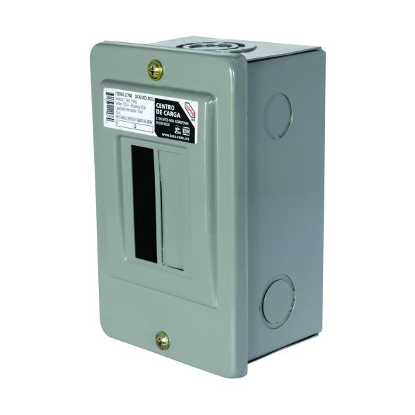 238519 Centro de carga sobreponer 2 circuitos bifasico 217946 Iusa