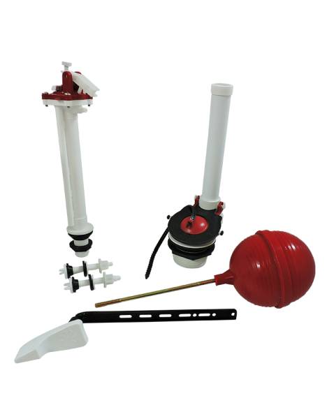 238982 Juego de herrajes para sanitario plasticos de 2" hydrogard H8014 Fama