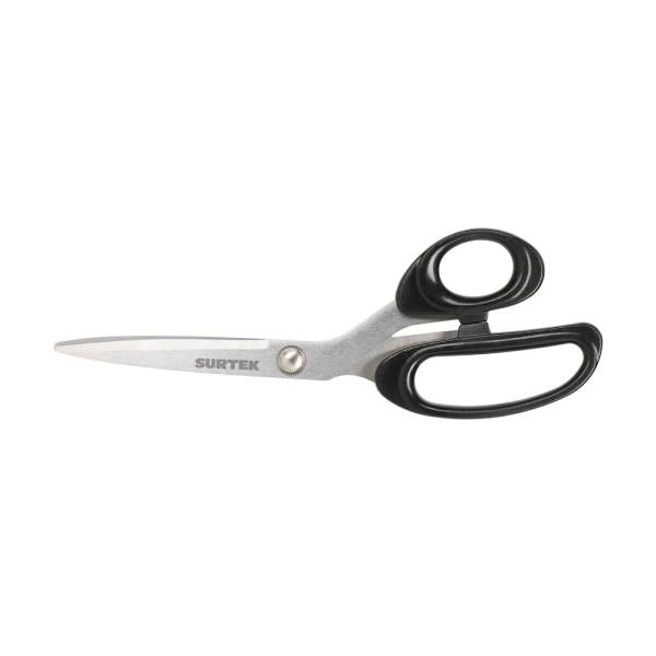 240453 Tijera de acero inoxidable costura con mangos recubiertos 8" TIJC8 Surtek