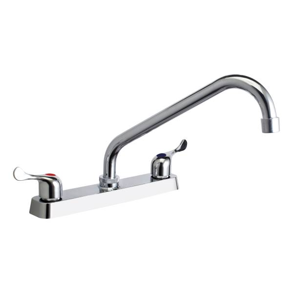 241112 Mezcladora fregadero zinc tipo standard maneral palanca 1/4 de vuelta cromada MFVZ011 Vianti