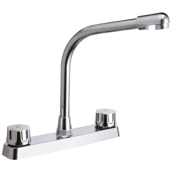 241113 Mezcladora fregadero zinc tipo cobra maneral standard cromada MFVZ012 Vianti
