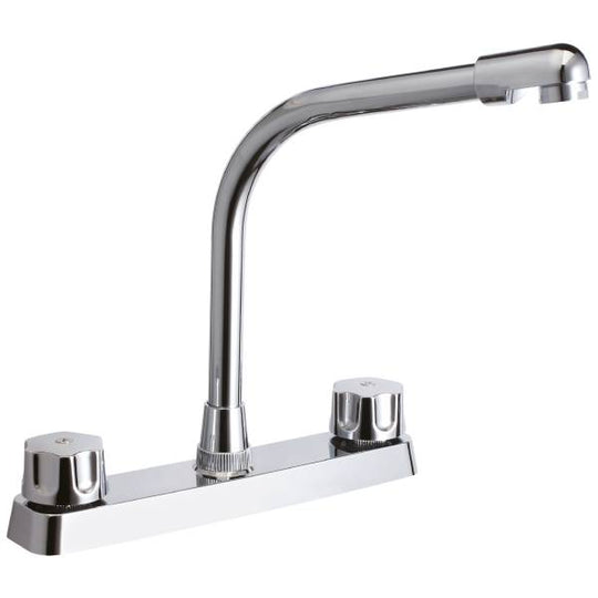 241113 Mezcladora fregadero zinc tipo cobra maneral standard cromada MFVZ012 Vianti