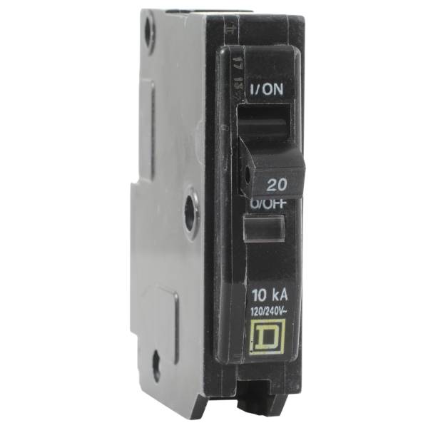241611 Interruptor termomagnetico 1 polo 20a QO120 Square D Schneider