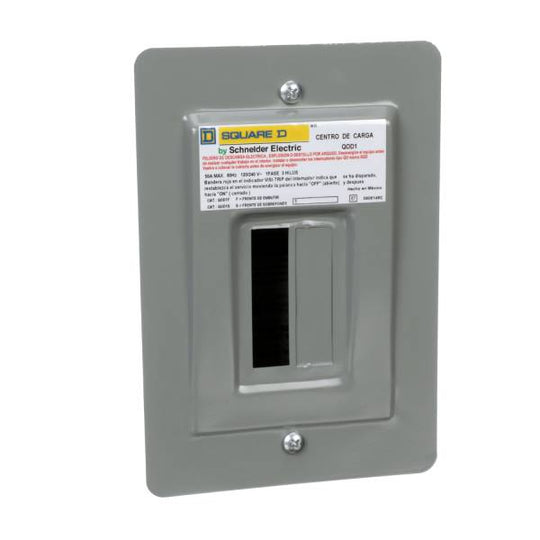 241618 Centro de carga empotrable 1 circuito 50a QOD1F Square D Schneider