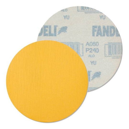 241744 Disco de lija velcro perforado A080 5 grado 240 Fandeli