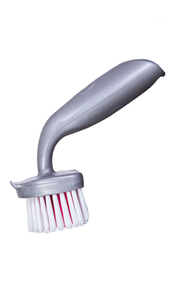 279660 Cepillo domestico de plastico tipo escobeta con espatula Reynera