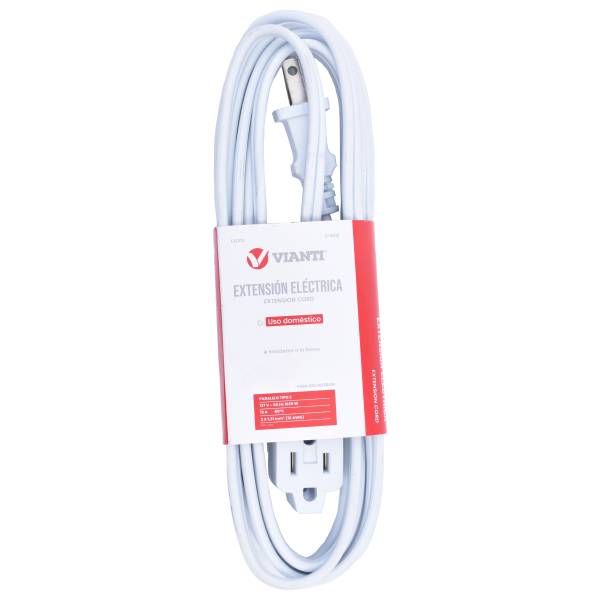 279811 Extension domestica blanca 04mts EXD04 Vianti