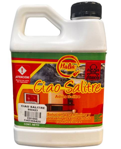 279826 Liquido quita salitre 1 lt Ciao Salitre