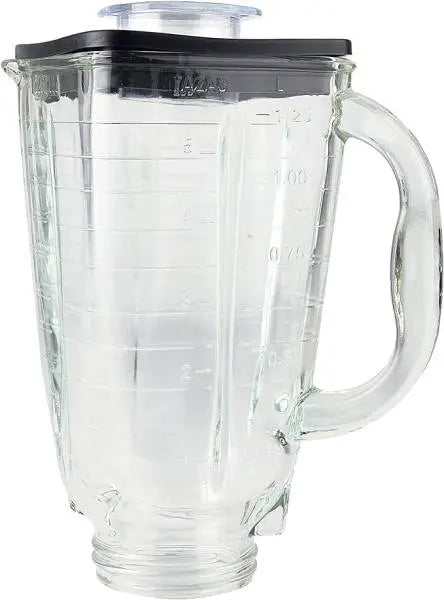 280230 Vaso para licuadora Oster cristal sin cuchilla Besthelg BESTHELG