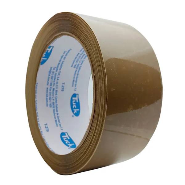 280318 Cinta de empaque canela 48mm x 040mt adhesivo acrilico 277 Tuk