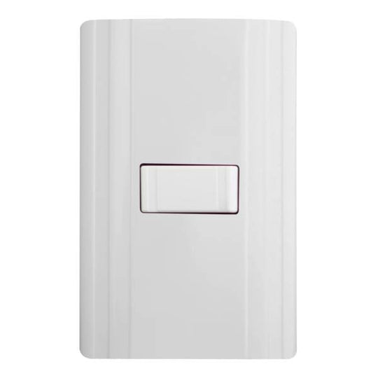 280379 Placa 1 ventana con apagador sencillo blanco CORSA Montana