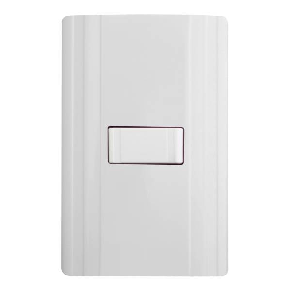 280379 Placa 1 ventana con apagador sencillo blanco CORSA Montana