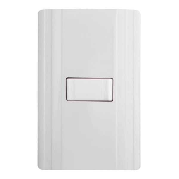280382 Placa 1 ventana con apagador escalera blanco CORSA Montana