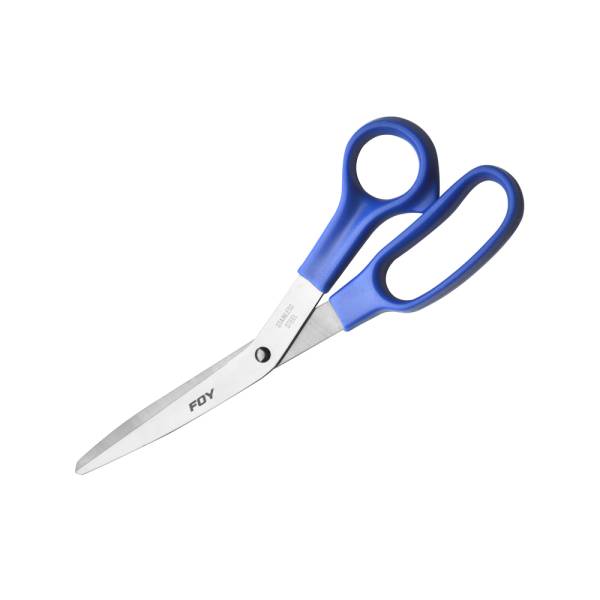 280593 Tijera de acero inoxidable para casa y oficina con mangos recubiertos 8" TIJO8F FOY