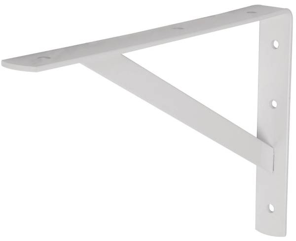280622 Mensula de acero 08" x 12" blanca reforzada Vianti